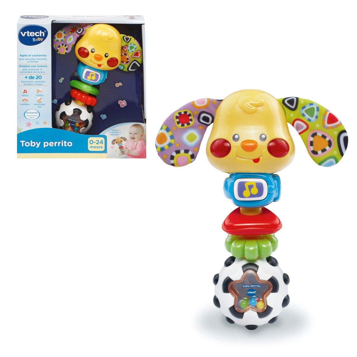Toby Perrito Vtech Categoría: Actividades y estímulos Tipo producto: Juguetes educativo